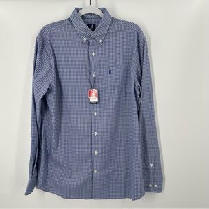 Johnnie O Prep-Formance Button-up shirt‎ in Twilight.  Button-down collar